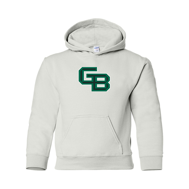 Youth Wisconsin Green Bay Phoenix Gildan Heavy Blend  Hooded Sweatshirt
